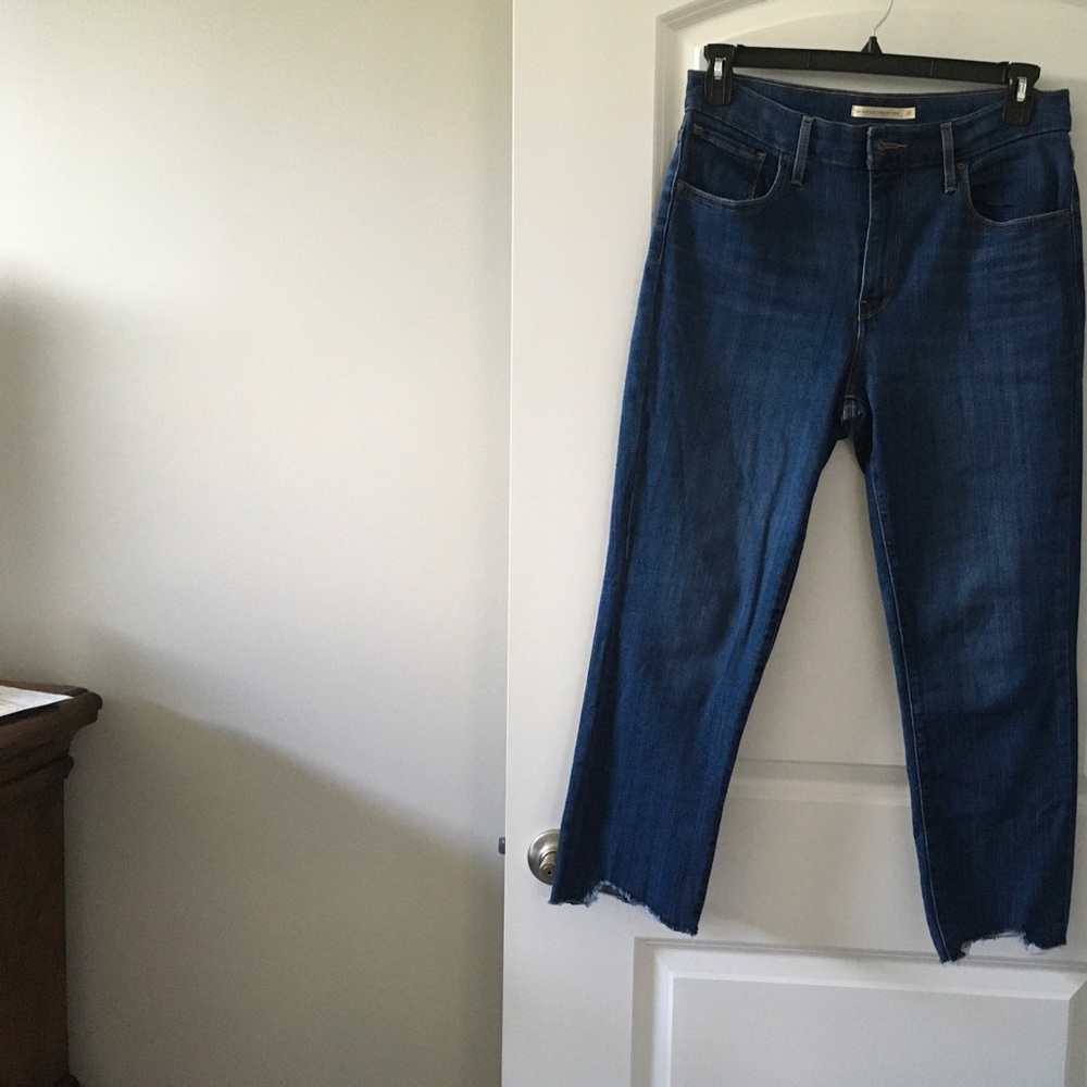 Levi’s 724 High Rise Straight Crop 31